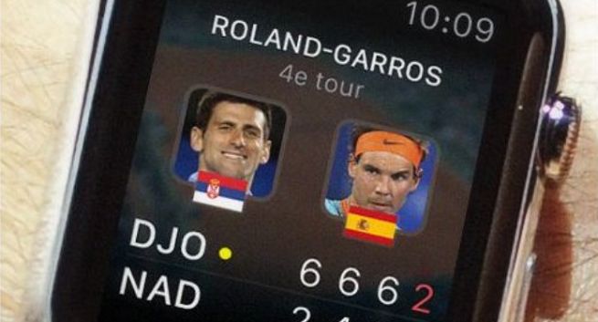 Wielkoszlemowy French Open z aplikacją na Apple Watch od Eurosportu