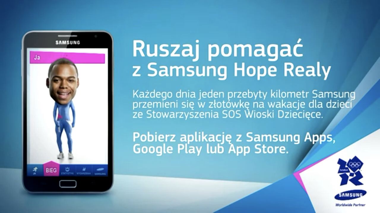 Samsung Hope Relay – poczuj ducha igrzysk olimpijskich i pomagaj dzieciom 2