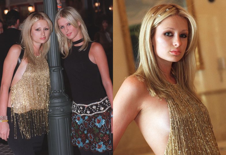 Paris Hilton z siostrą, Nicky, w 1999 roku