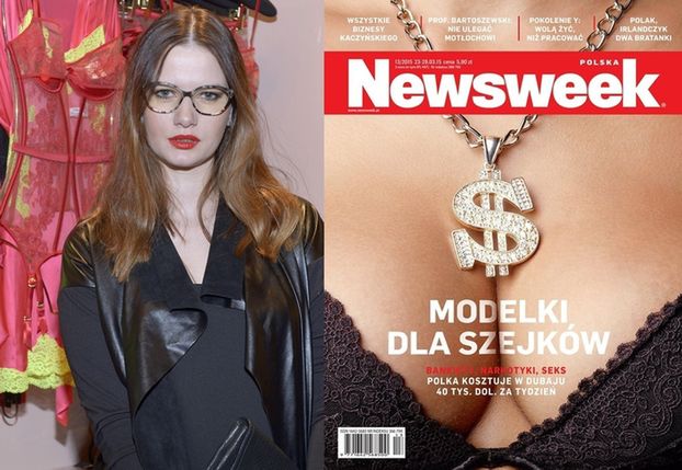 Malinowska w "Newsweeku": "Ja też dostałam zaproszenie od szejka!"