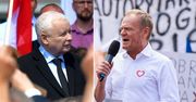 Krzyki i emocje. Starcie Tusk-Kaczyński, tłumy na wiecach
