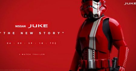 Nissan Juke w motywach Star Wars [wideo]