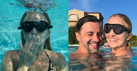 Barbara Kurdej-Szatan w bikini prezentuje internautom podwodne CAŁUSKI z mężem. Fajnie się bawią? (WIDEO)
