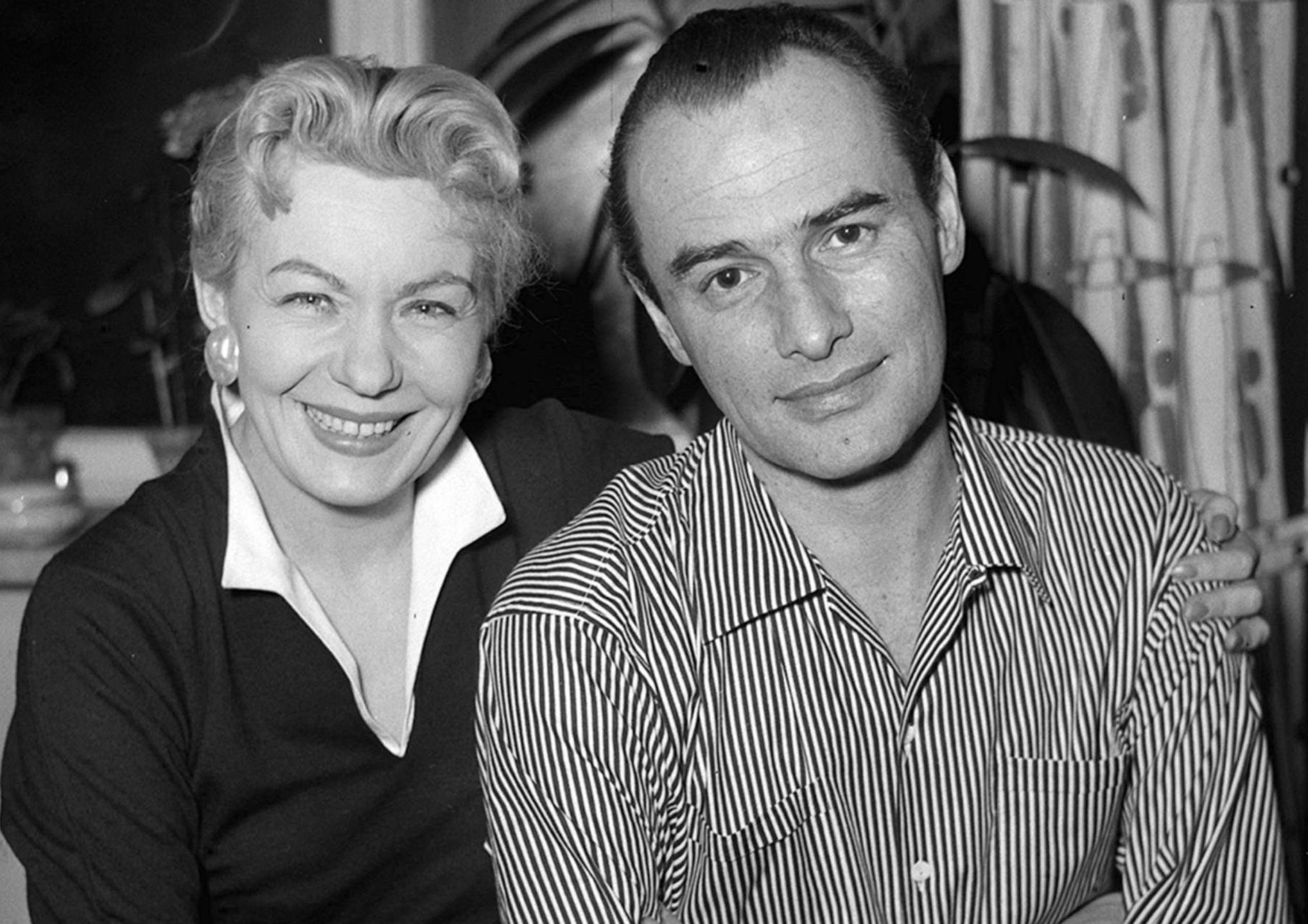 Hanka Bielicka z mężem