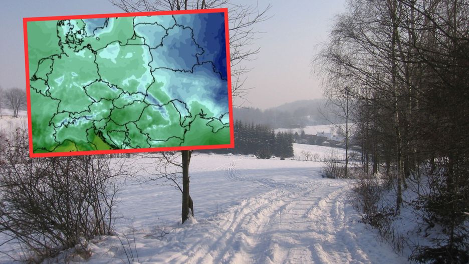 Do kiedy mróz? W mapach widać odwilż. Przed nią epizody zimowe