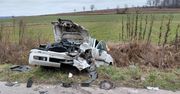 Zaporze: Czołowe zderzenie opla i skody na Lubelszczyźnie. 63-letni kierowca zginął na miejscu