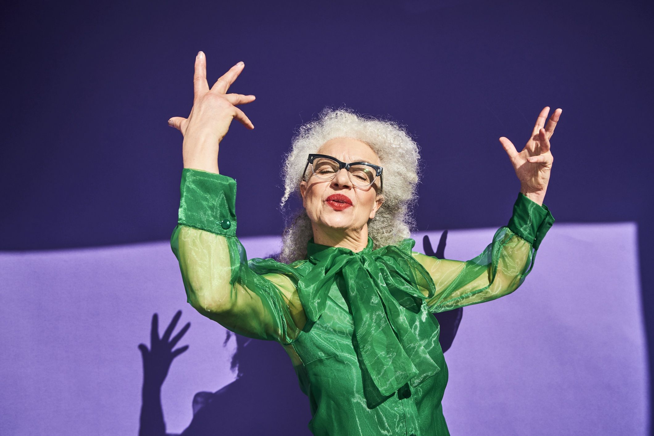 Colourful studio portrait of a senior woman
Flashpop
lgbtq