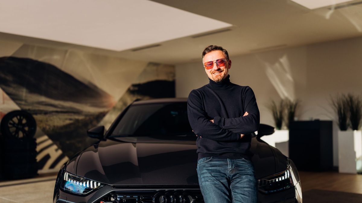 Adam Małysz i jego Audi RS6 Performance