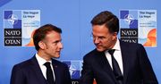 Szczyt w Paryżu. Macron rozmawiał z Rutte