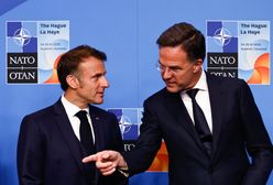 Szczyt w Paryżu. Macron rozmawiał z Rutte