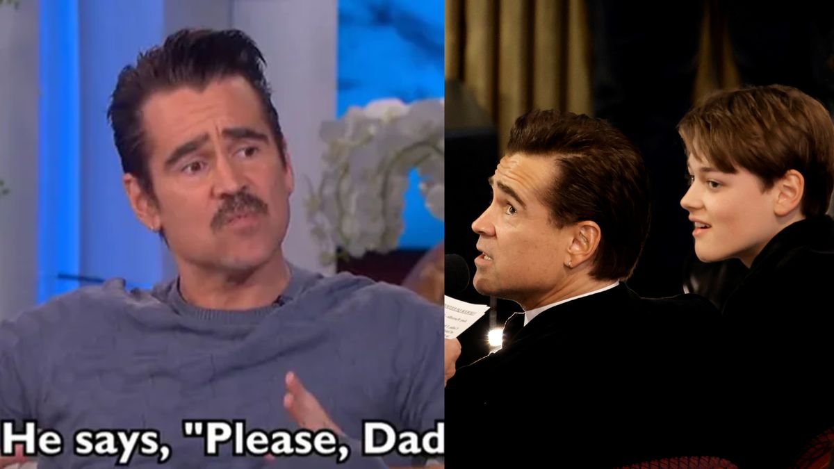 Colin Farrell mówi o synu podczas wywiadu z Ellen DeGeneres