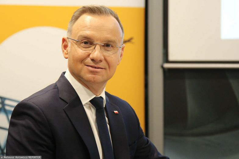 Andrzej Duda na lotnisku w Balicach
08.03.2024 Krakow - Balice Spotkanie Prezydenta Andrzeja Dudy z Zarzadem Zwiazku Regionalnych Portow Lotniczych Fot. Mateusz Kotowicz/REPORTER
N/z: Andrzej Duda
Mateusz Kotowicz/REPORTER