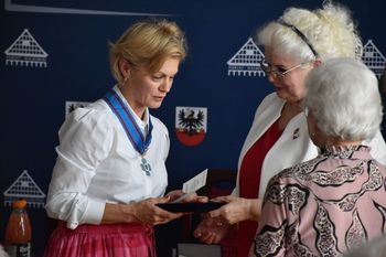 Malbork: Uroczystość na 35-lecie Związku Kombatantów RP