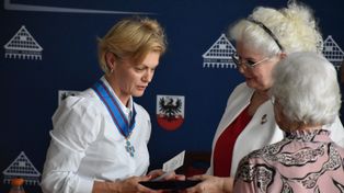 Malbork: Uroczystość na 35-lecie Związku Kombatantów RP