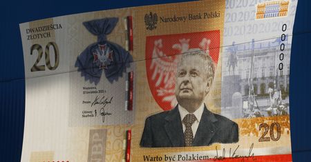 W Polsce wzbudził kontrowersje. Świat docenił banknot z wizerunkiem Lecha Kaczyńskiego
