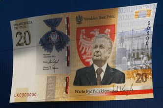W Polsce wzbudził kontrowersje. Świat docenił banknot z wizerunkiem Lecha Kaczyńskiego