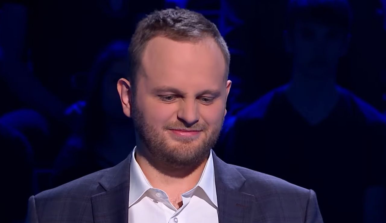 Paweł w "Milionerach" poszedł za głosem żony. Jego mina mówi wszystko