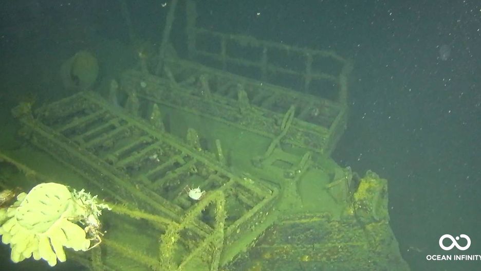 USS Stewart odnaleziony na dnie