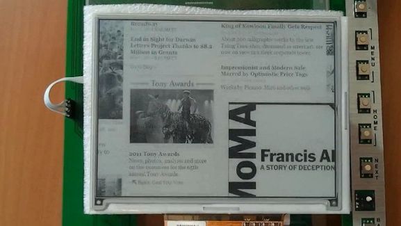 Płynne przeglądanie Internetu na czytniku ebooków? Już wkrótce! [wideo] 1