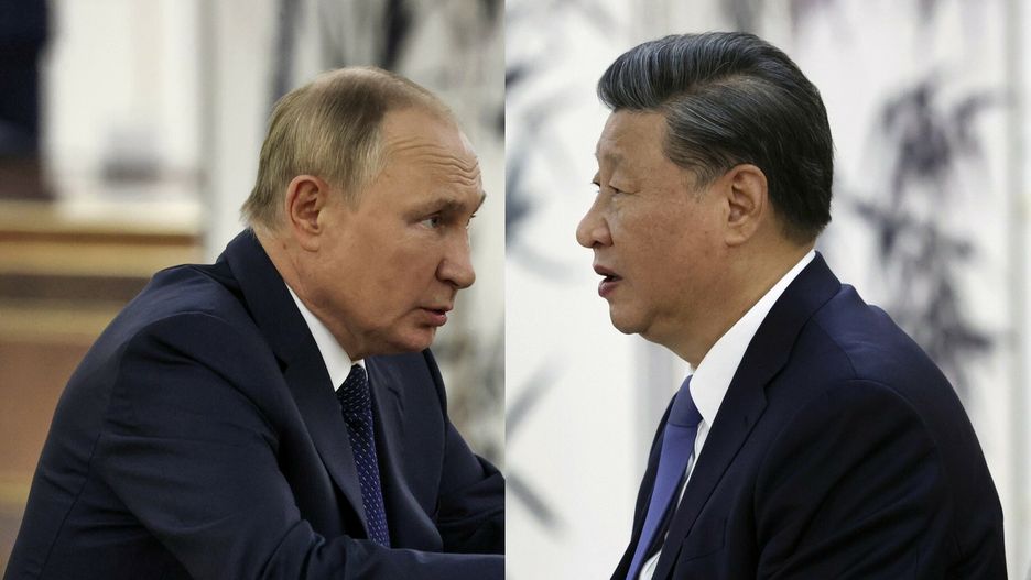 Putin i Jinping w Samarkandzie