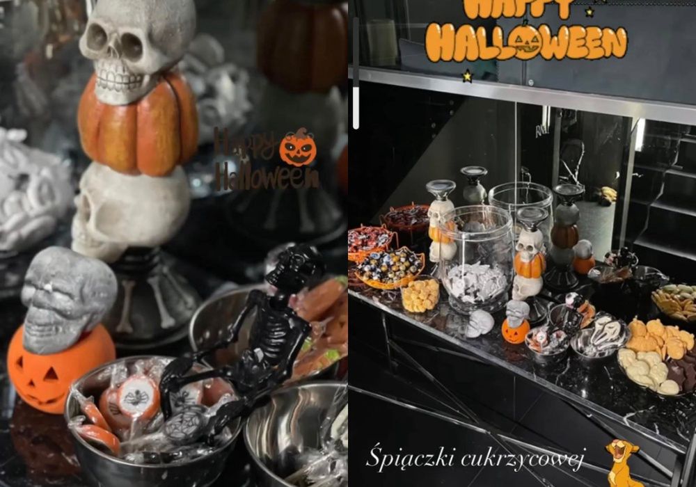 Małgorzata Rozenek szykuje się na Halloween 
