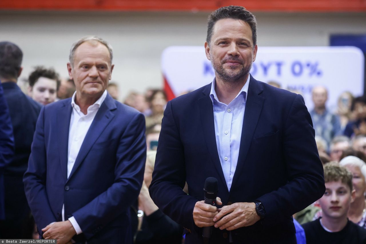 D. Tusk i Rafał Trzaskowski