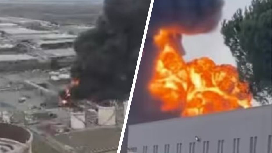 Potężna eksplozja koło Florencji