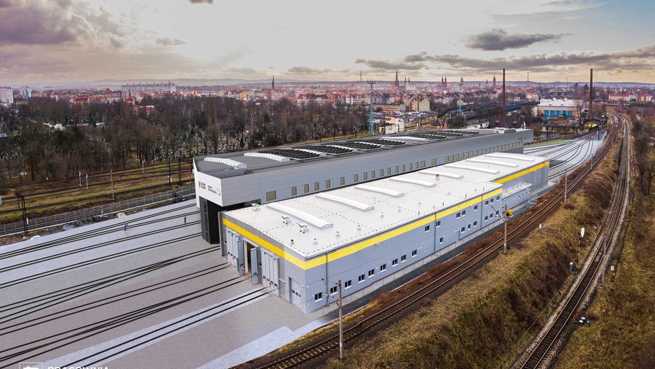 hala serwisowa Koleje Dolnośląskie
