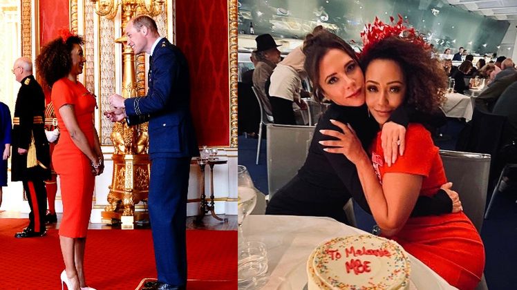Mel B dziękuje Victorii Beckham za zaprojektowanie sukienki