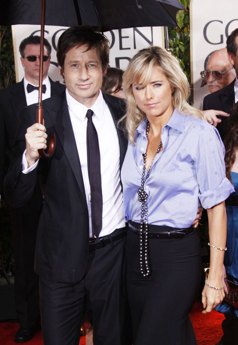 David Duchovny i Tea Leoni w 2010 roku 