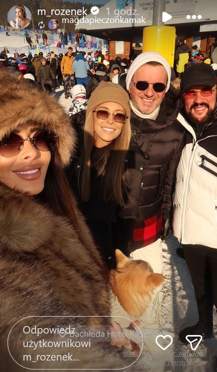 Poświąteczny wypoczynek Małgorzaty Rozenek