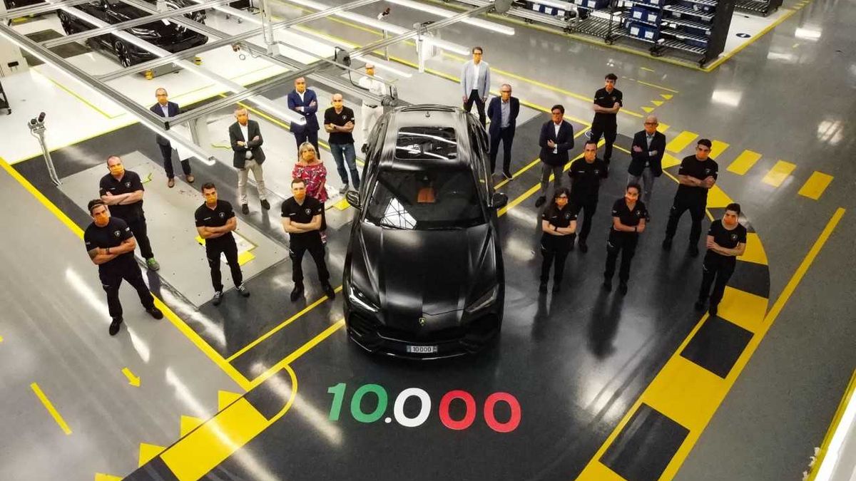 Lamborghini wyprodukowało już 10 tys. Urusów