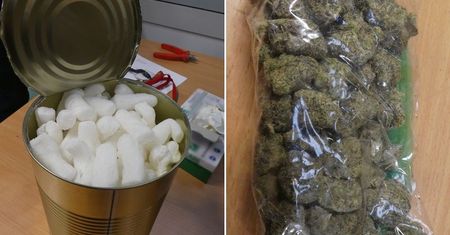 Marihuana w paczce z Wielkiej Brytanii. Miała trafić do mieszkańca Kraśnika