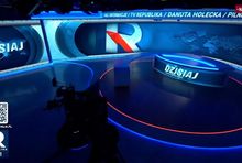 Studio programu "Dzisiaj", fot. Republika