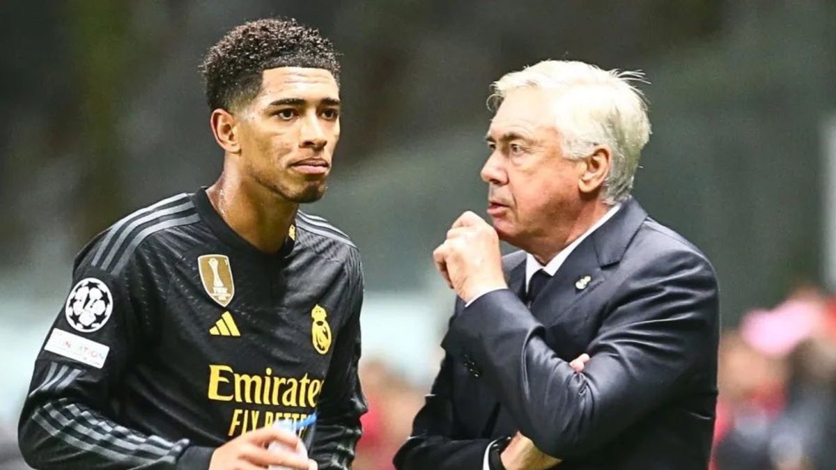 Carlo Ancelotti i Jude Bellingham