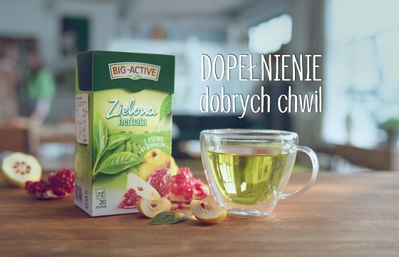 Herbaty zielone Big-Active „dopełnieniem dobrych chwil” (wideo)