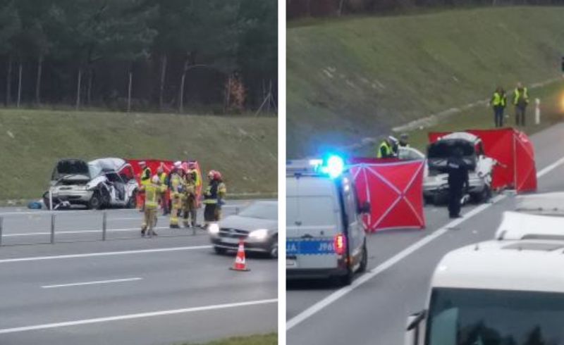 Śmiertelny wypadek na A4