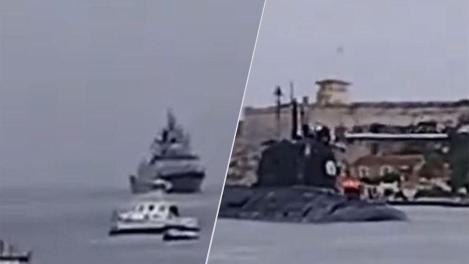 Rosyjskie okręty wpłynęły do portu w Hawanie