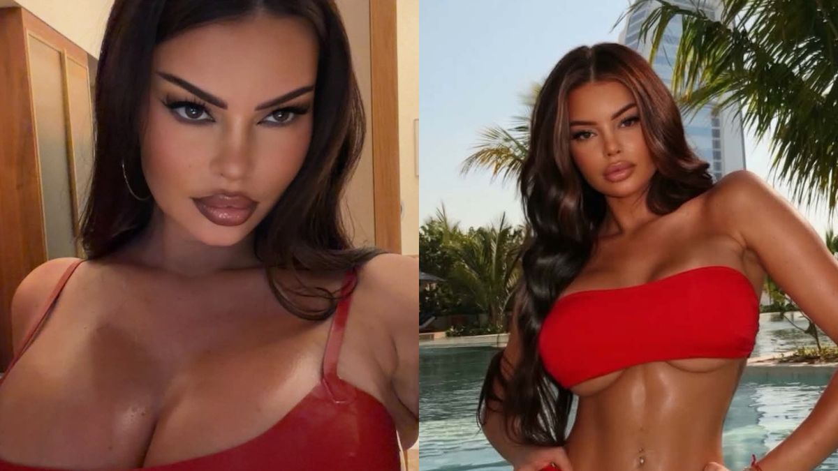 Justyna Gradek pręży się w bikini