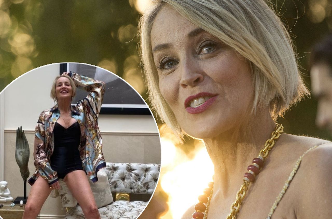 Sharon Stone odsłoniła nogi. Ma 62 lata i wygląda rewelacyjnie