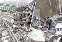 Rosja grzmi o sabotażu, który przeprowadzono na jej terenie. Wykolejenie 19 wagonów