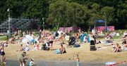 Poznań: Gorący weekend nad wodą. Tłumy na plaży nad Rusałką