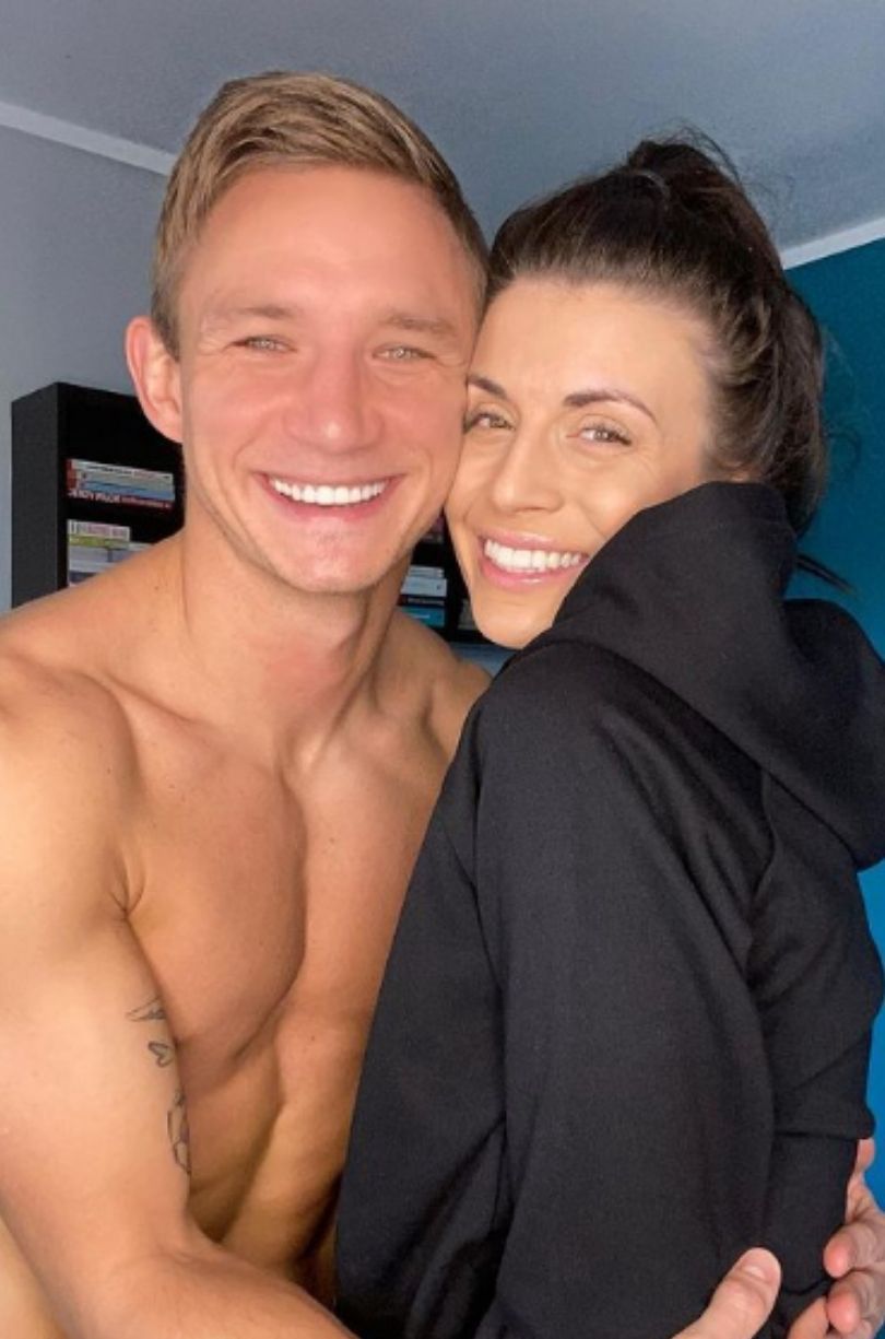 Magdalena Stępień i Jakub Rzeźniczak
