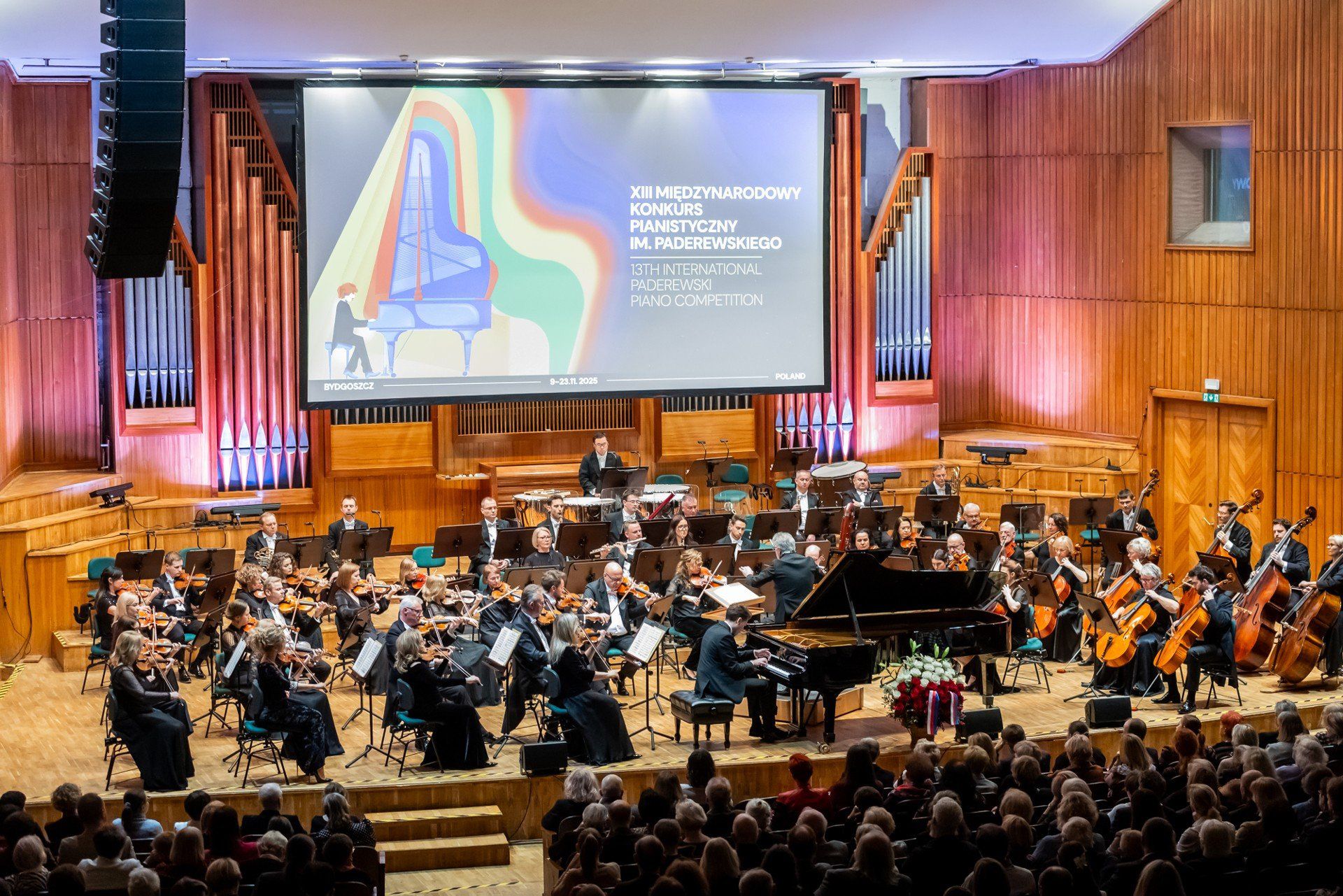 Koncert inauguracyjny XIII Międzynarodowego Konkursu Pianistycznego im. I. J. Paderewskiego