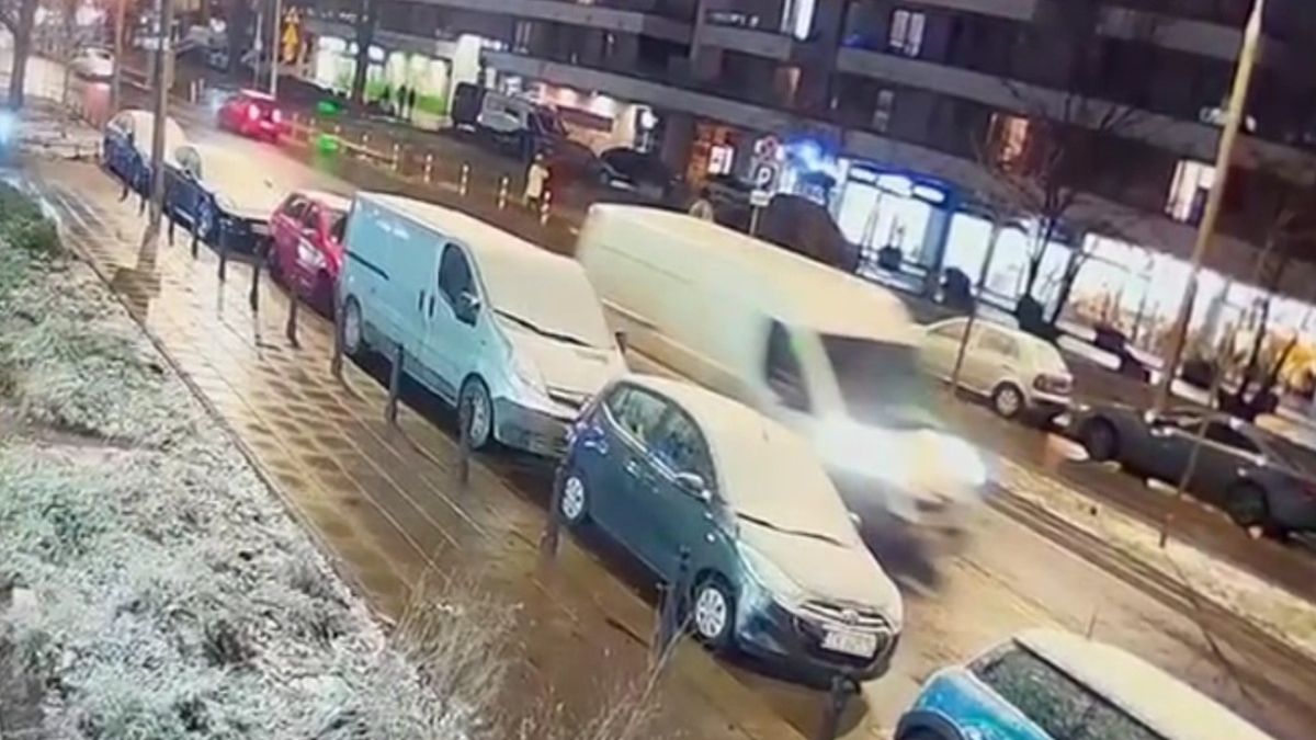 Zdjęcie opublikowane przez policjantów, gdy poszukiwano sprawcy