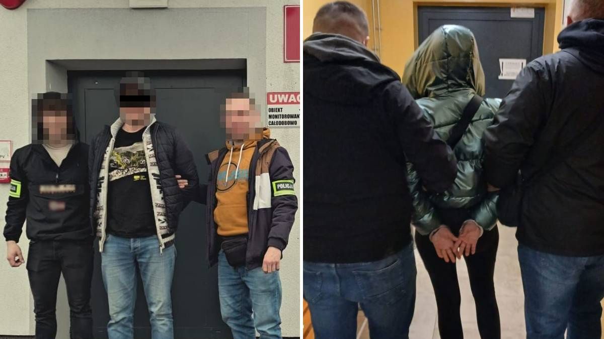 Policjanci zatrzymali 27-latkę i jej 35-letniego znajomego za atak na 24-latka