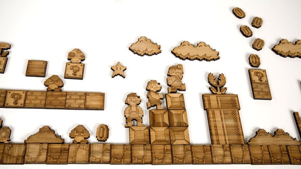 Stwórz własny poziom Mario na... lodówce 1