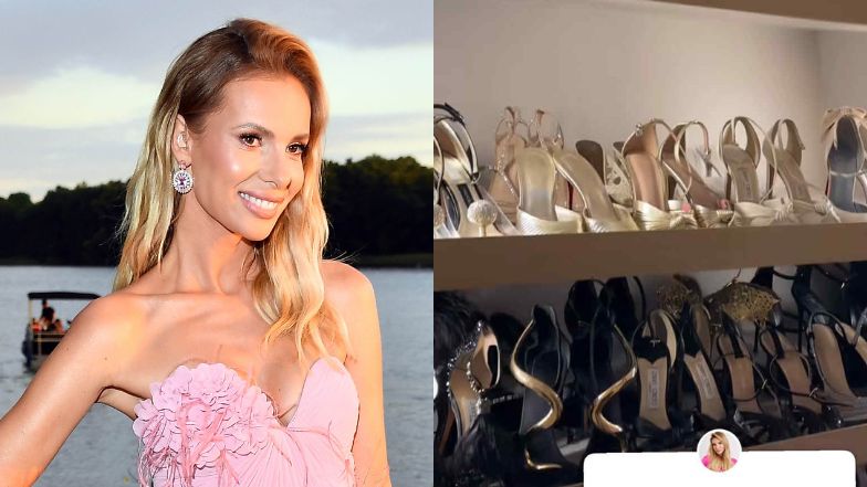 Janachowska chwali się pokaźną kolekcją szpilek od projektantów