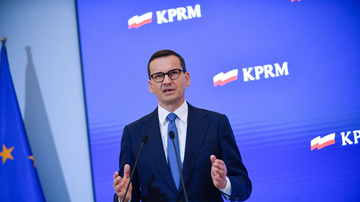 Premier Mateusz Morawiecki był pytany o to, czy budżet na 2023 r. uwzględnia środki z KPO