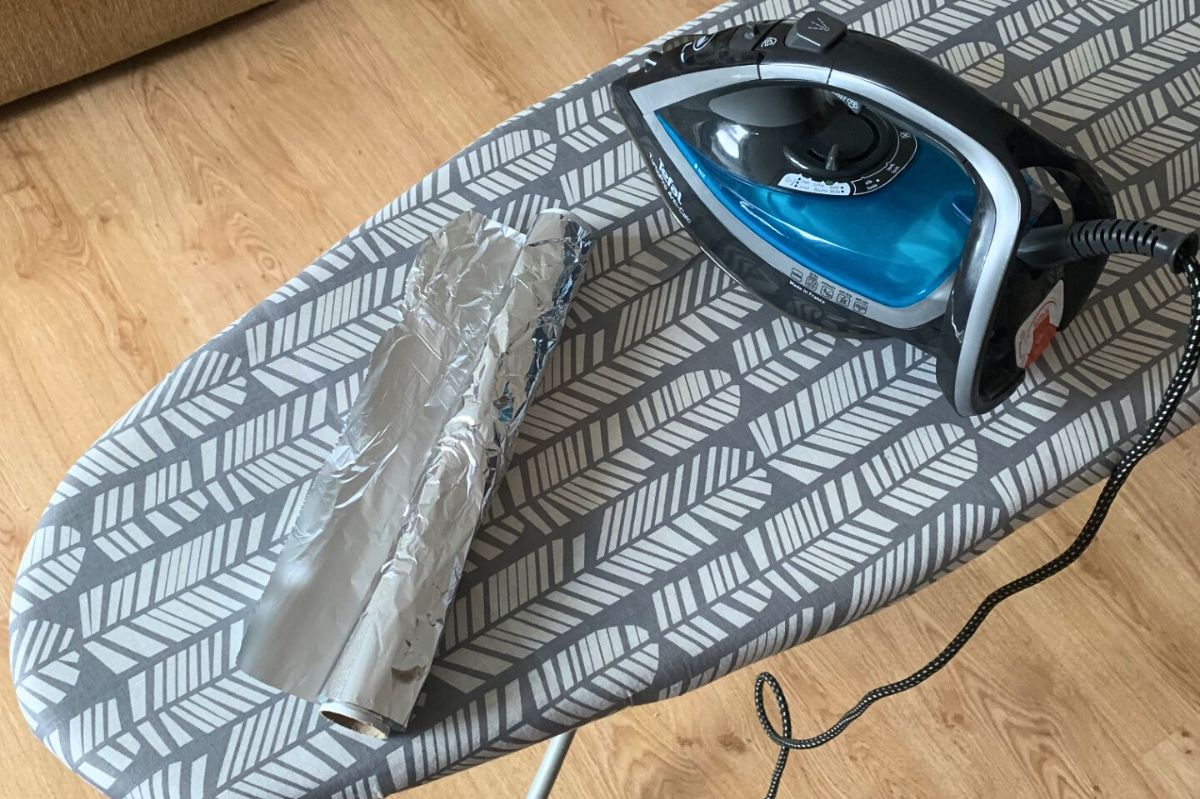 Cut your ironing time in half with this kitchen staple trick